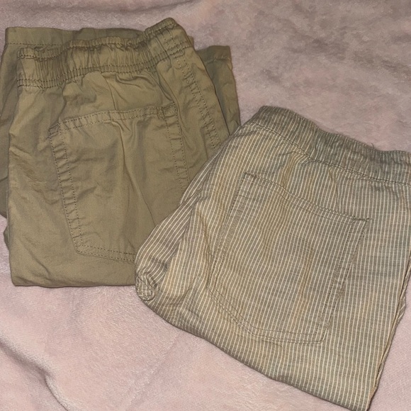 Other - Cat & Jack Kids Tan and Striped Bottoms